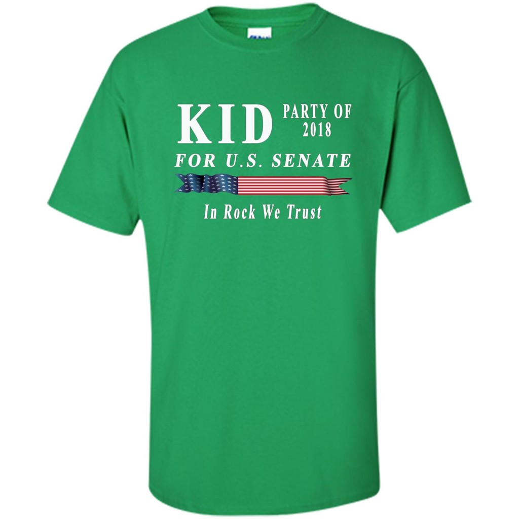 Kid For US Senate 2018 Election Shirt In Rock We Trust T-shirt Irish Green