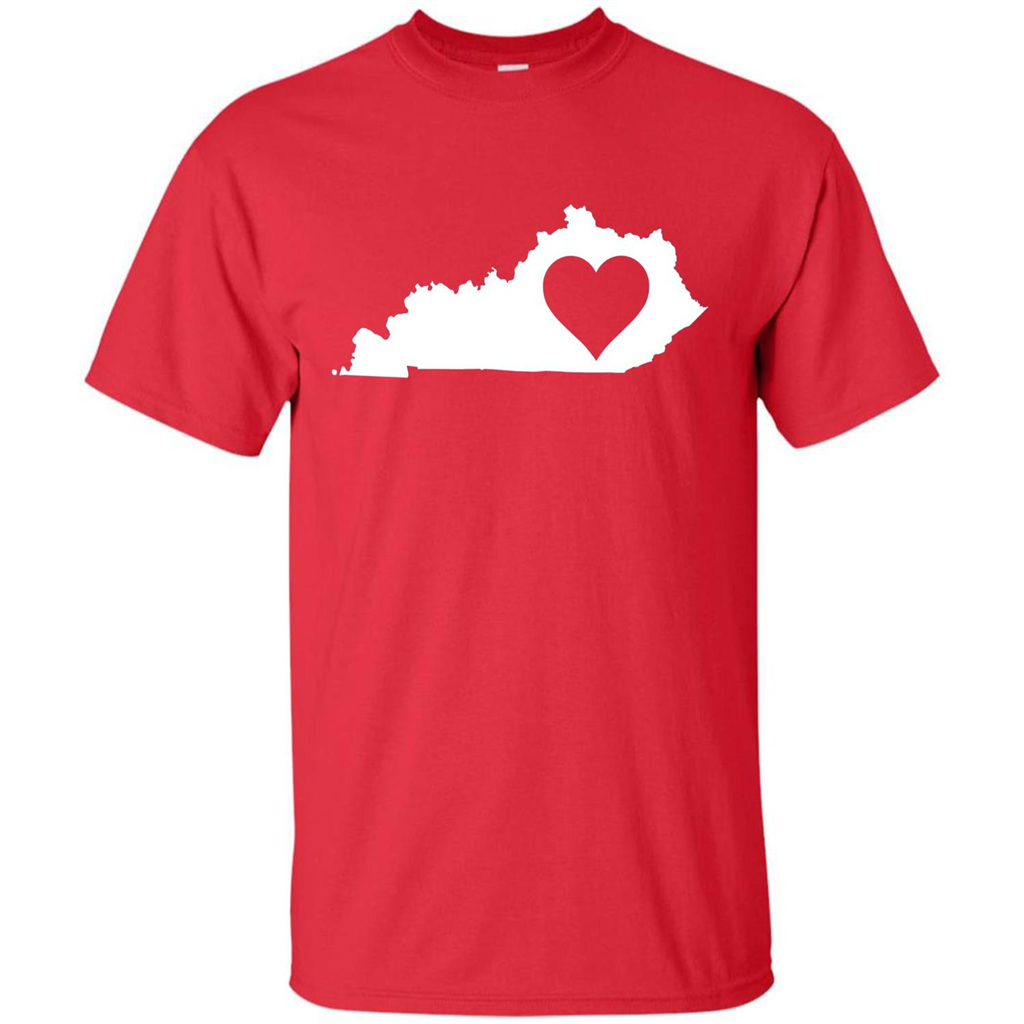 Kentucky Love T-Shirt Kentucky State T-shirt Red