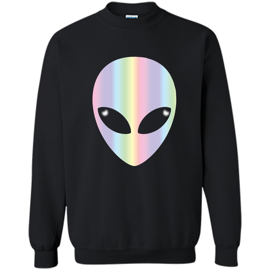Alien Head T-shirt Black
