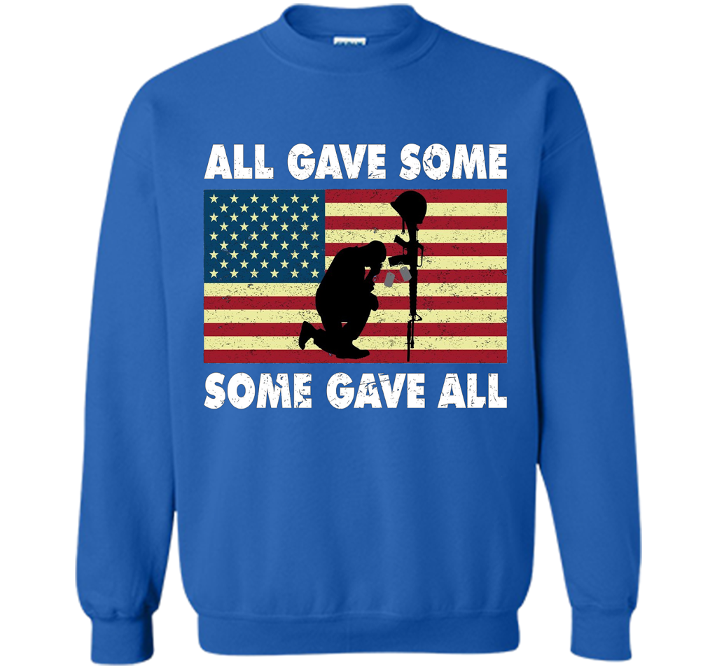 All gave some Some gave all T-Shirt Veteran &amp; Memorial's Day shirt Royal