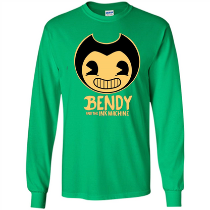 Cartoon Internet Game T-shirt Bendy And The Ink Machine Irish Green