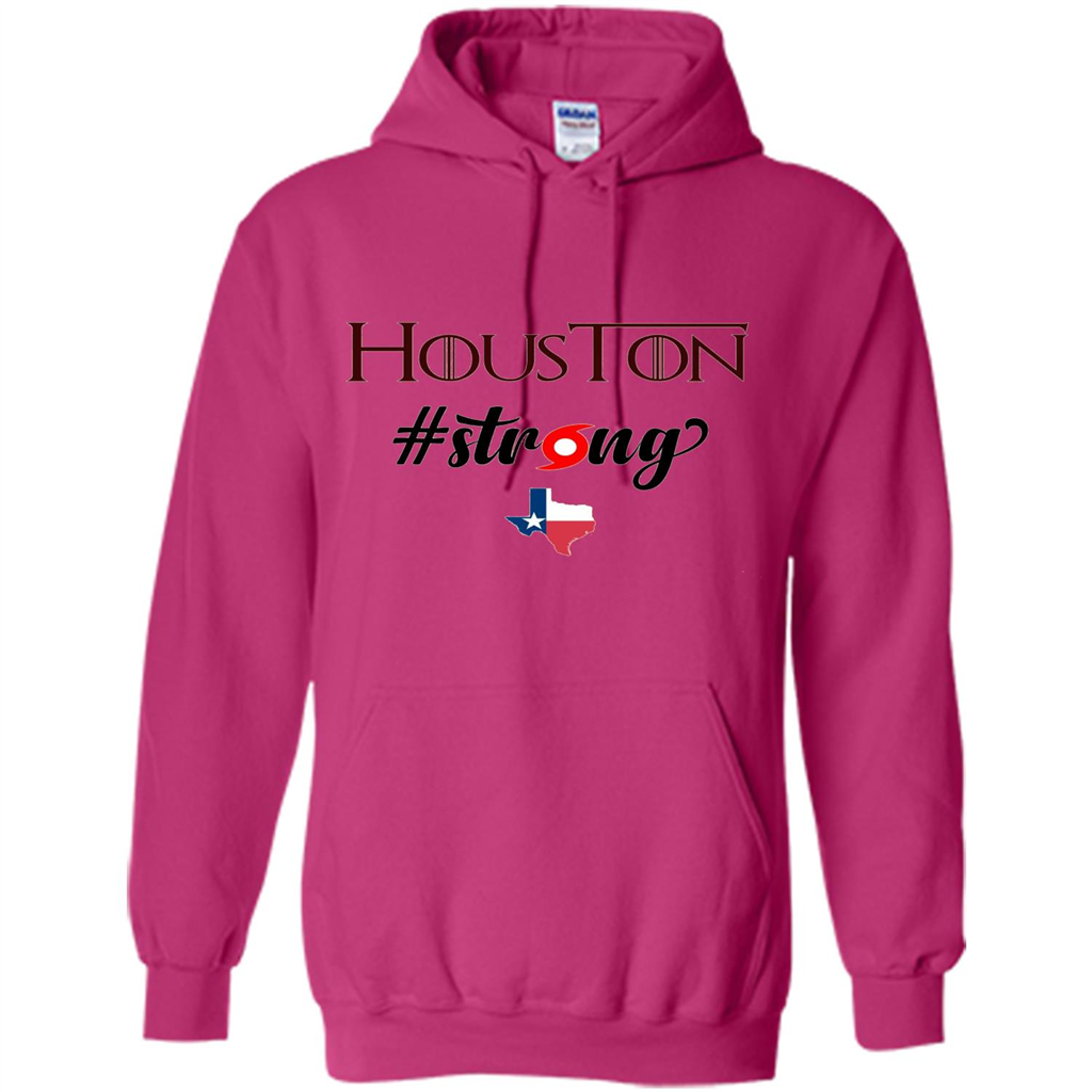 Houston Strong Texas T-Shirt Heliconia
