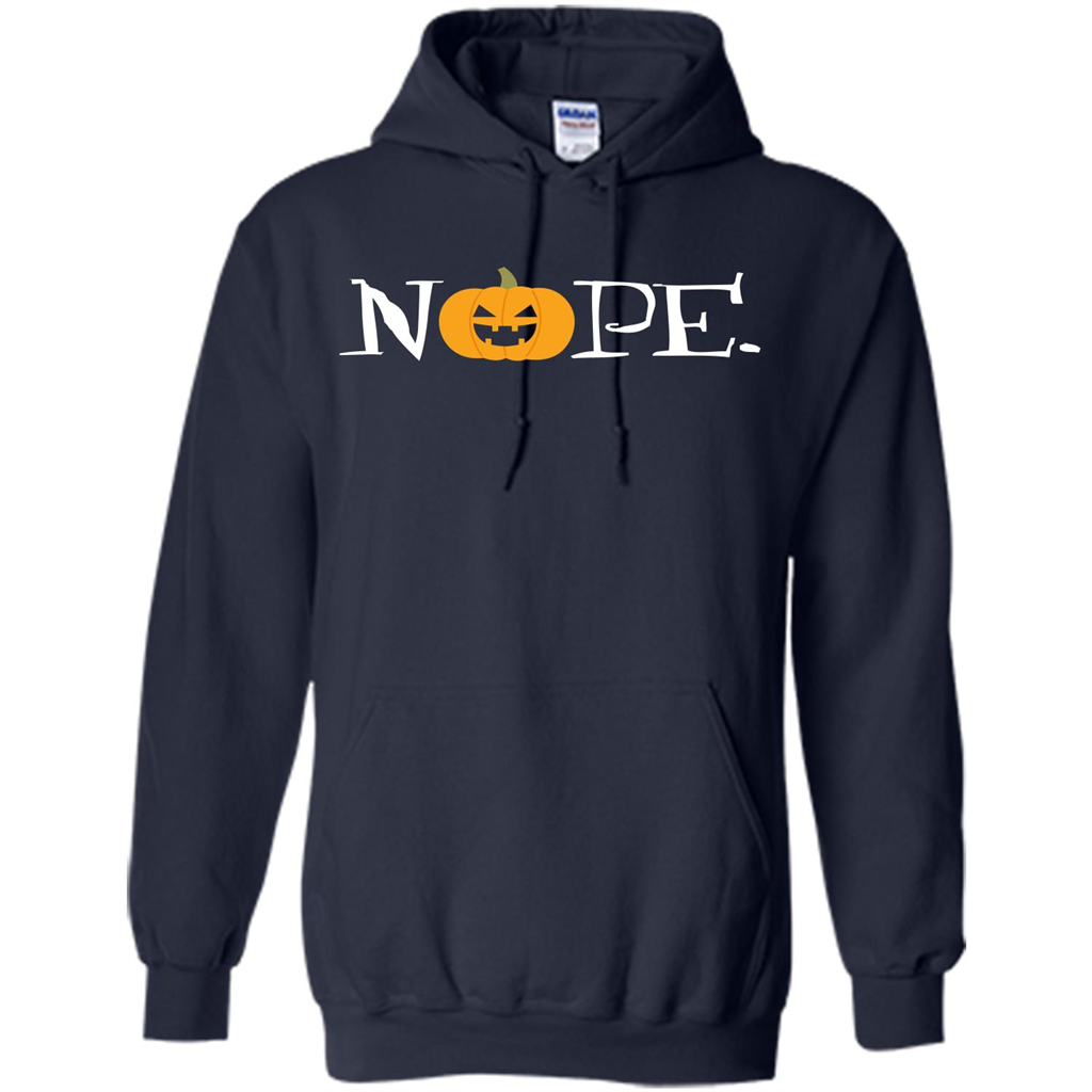 Halloween T-shirt Nope T-shirt Navy