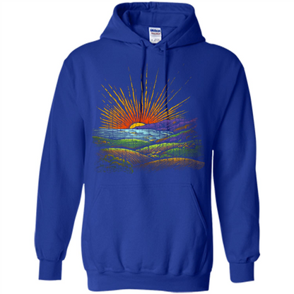 Sunrise In The Morning T-Shirt Royal