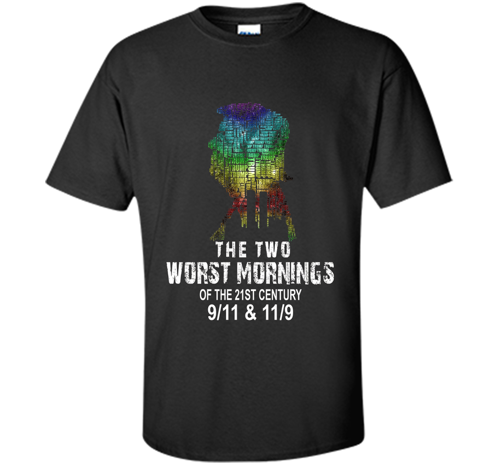 The Two Worst Mornings Of The 21st Century 9/11 And 11/9 T-shirt Royal