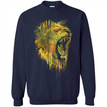 Lion Drip T-shirt Navy