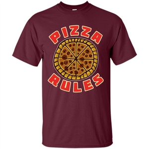 Pizza T-shirt Pizza Rules