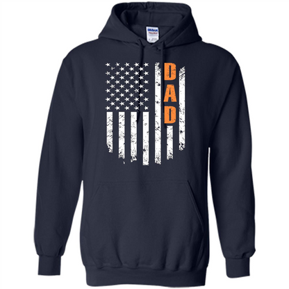Fathers Day T-shirt American Flag Navy