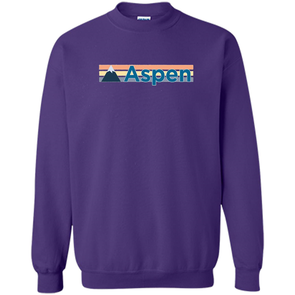 Aspen Retro Mountain T-shirt