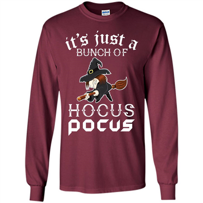 Movie T-shirt It’s Just A Bunch Of Hocus Pocus Maroon