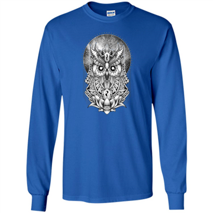 Venus Owl T-shirt Planet Royal