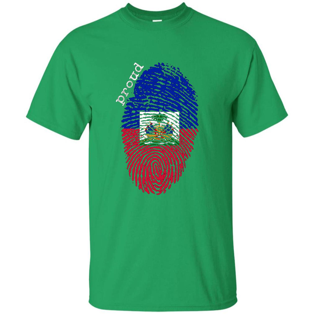 Haiti shirt - Haiti National Flag T-shirt Irish Green