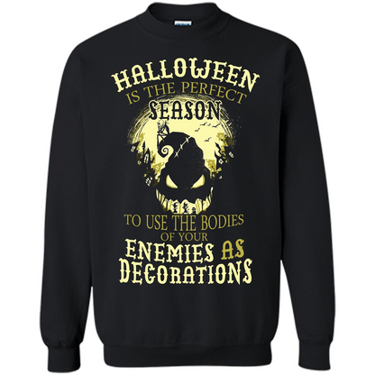 Halloween Is The Perfect Season T-shirt Black