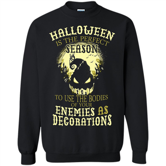 Halloween Is The Perfect Season T-shirt Black