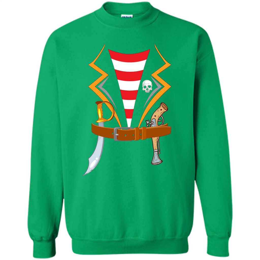 Pirate Costume T-shirt Halloween Gift T-shirt Irish Green