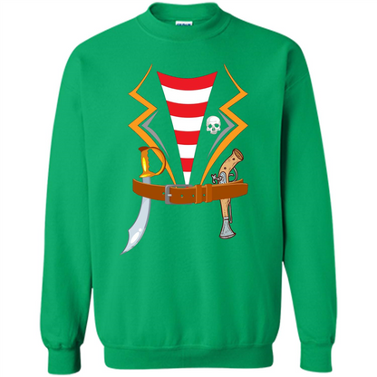 Pirate Costume T-shirt Halloween Gift T-shirt Irish Green