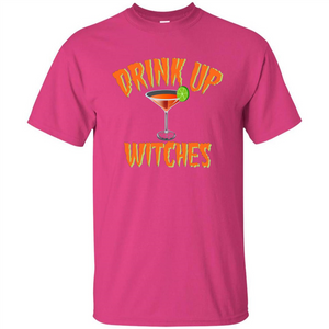 Halloween Drink Up Witches Martini Coctail T-Shirt