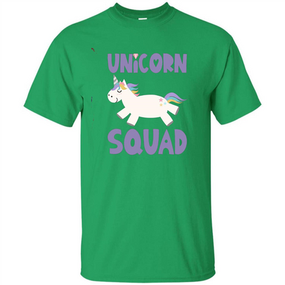 Unicorn Squad T-shirts Rainbow Fantasy Gift Princess Costume T-shirt Irish Green