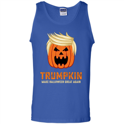 Halloween Trumpkin Funny T-Shirt Make Halloween Great Again Royal