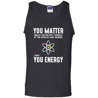 Neil deGrasse Tyson You Matter Then You Energy T-Shirt Black