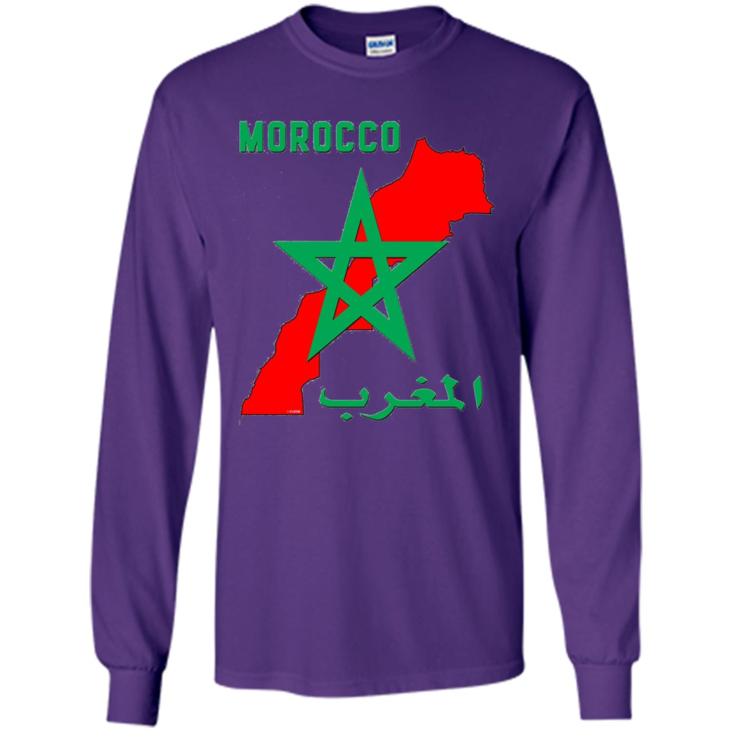 Morocco Moroccan T-shirt Purple