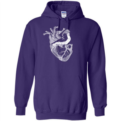 My Space T-shirt Heart T-shirt Purple