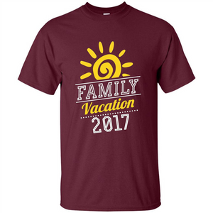 Summer T-shirt Family Vacation 2017  T-shirt