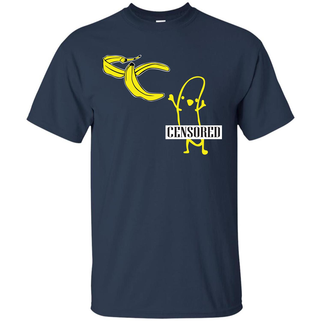 Banana T-shirt Censored T-shirt Navy