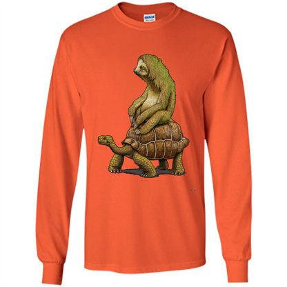 Speed Is Relative T-shirt Orange