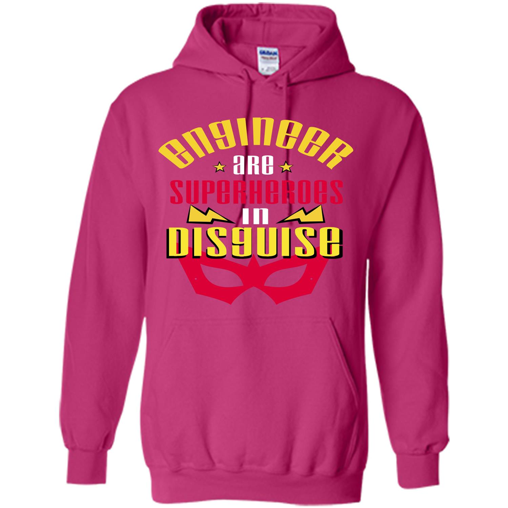 Engineer Are Superheroes In Disguise T-shirt Heliconia