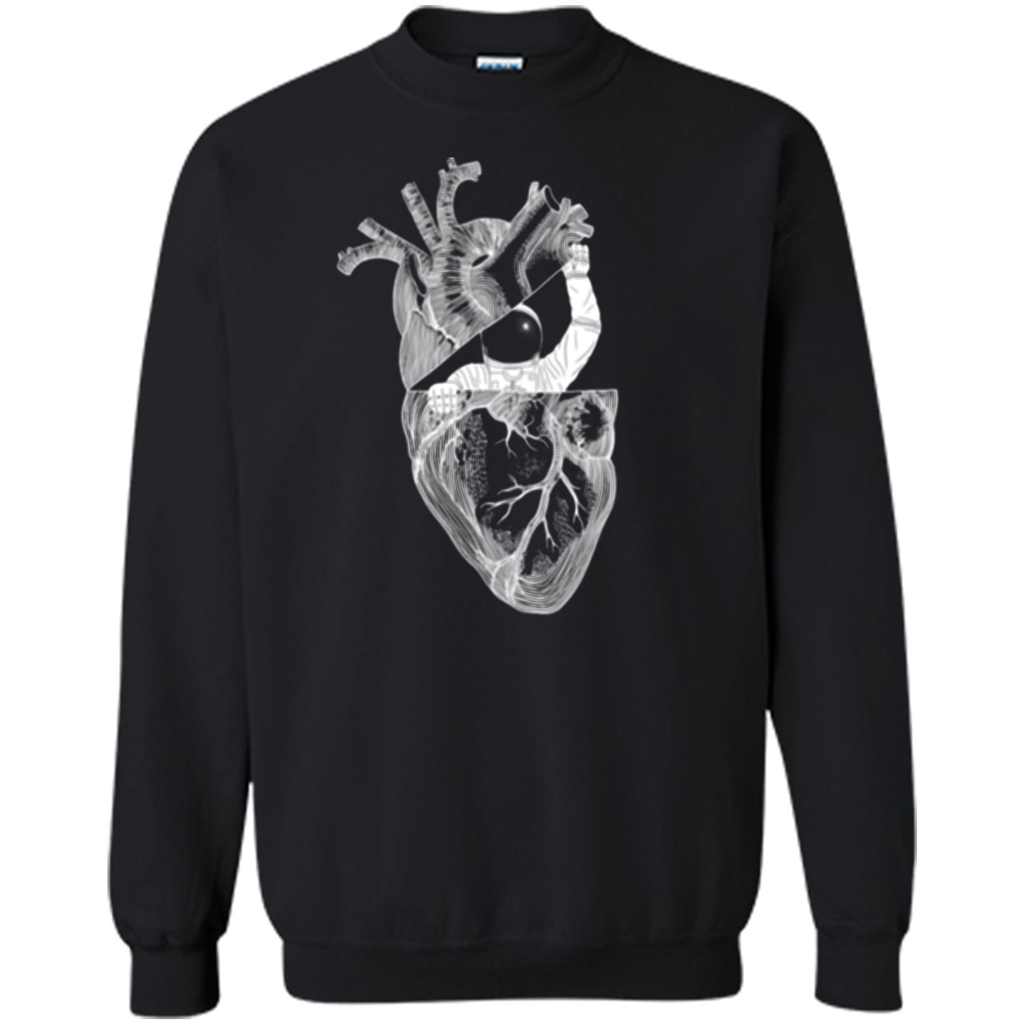 My Space T-shirt Heart T-shirt Black