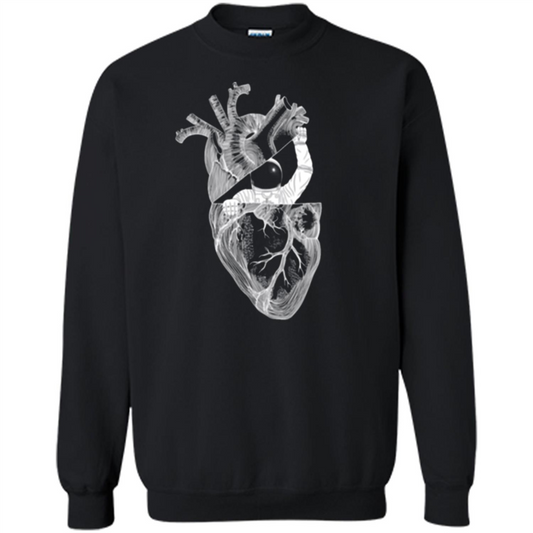 My Space T-shirt Heart T-shirt Black