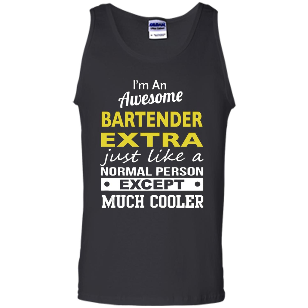 I'm An Awesome Bartender Extra T-Shirt Black