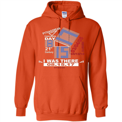 Pythagorean Theorem day T-shirt Orange