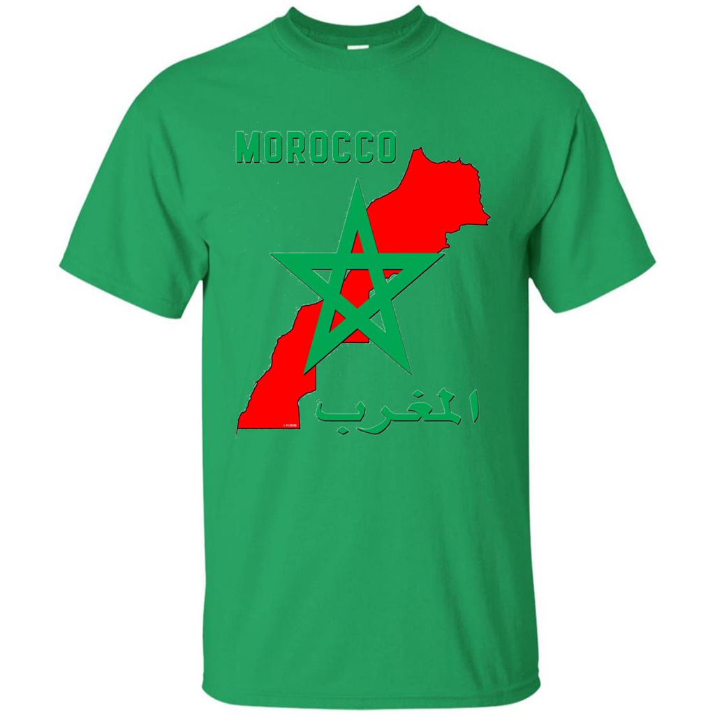 Morocco Moroccan T-shirt Irish Green