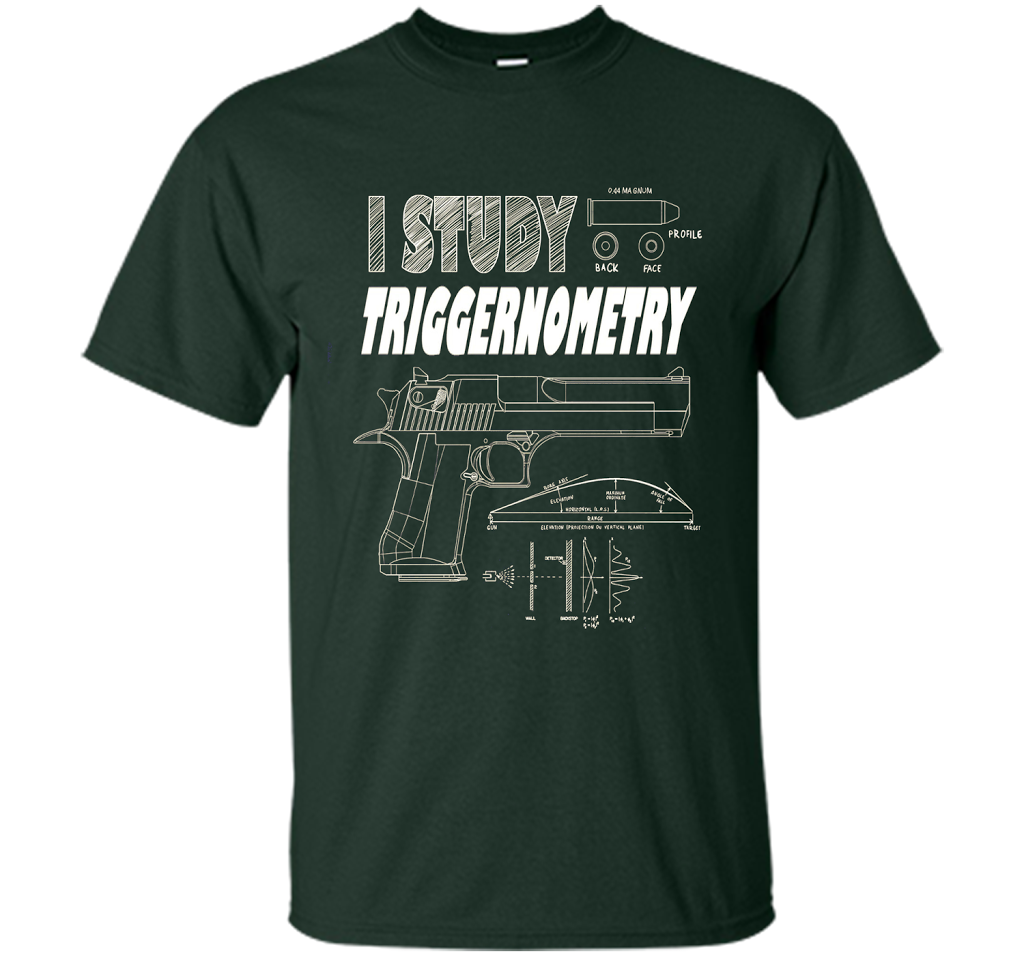 I study Triggernometry T-shirt Forest Green