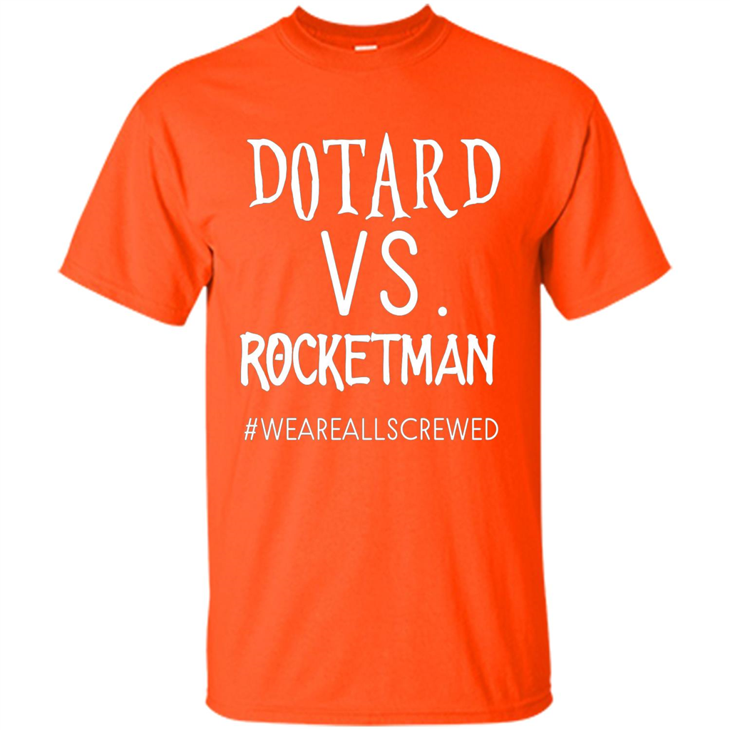Rocketman Vs. The World Of DOTARD T-shirt Orange