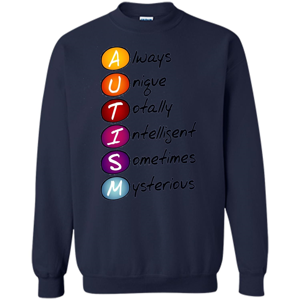 Autism Awareness Definition T-shirt Navy