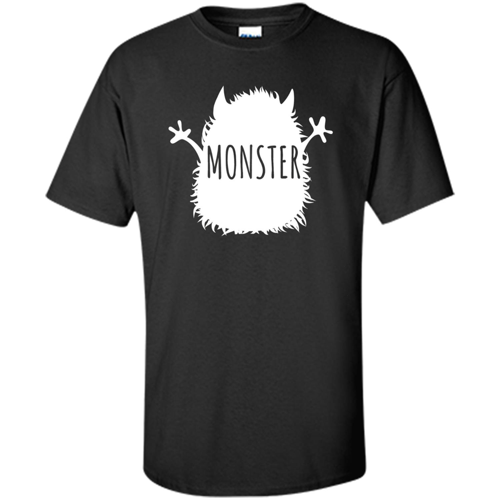 I've Created A Monster - Matching Halloween T-shirt Family T-shirt Black