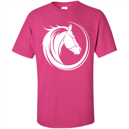 Horse Lover T-shirt Horse Circle Heliconia