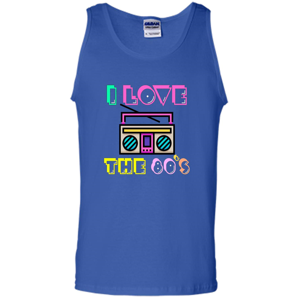 I Love The 80's T-shirt Royal