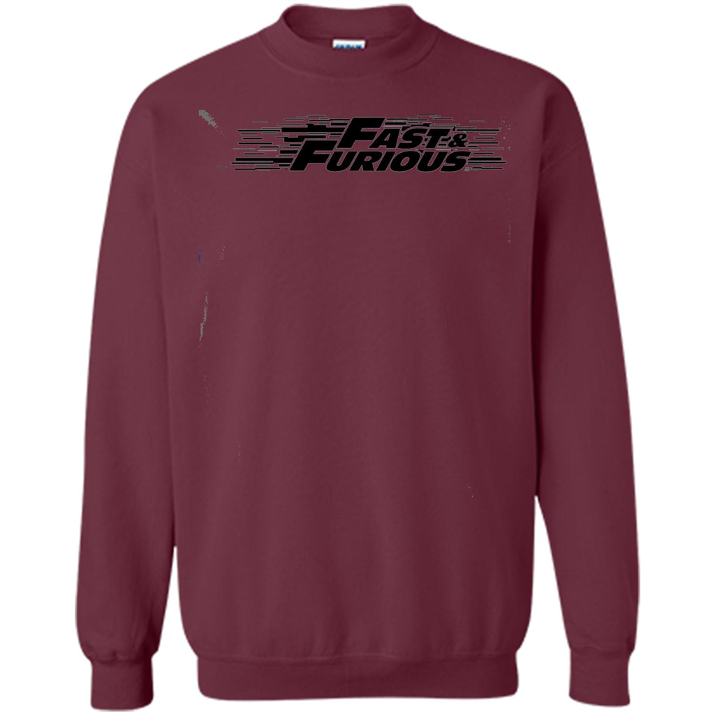 Movie T-shirt Fast And Furious Maroon