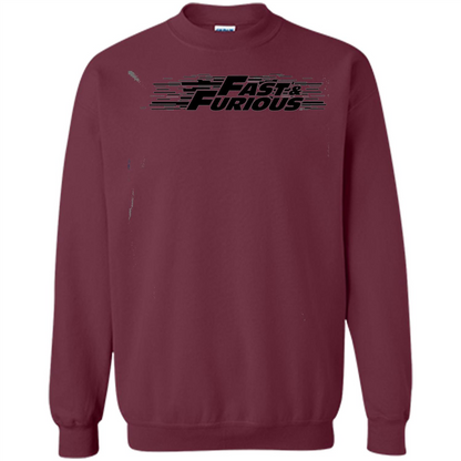 Movie T-shirt Fast And Furious Maroon