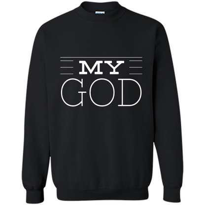 Christian T-shirt My God Black