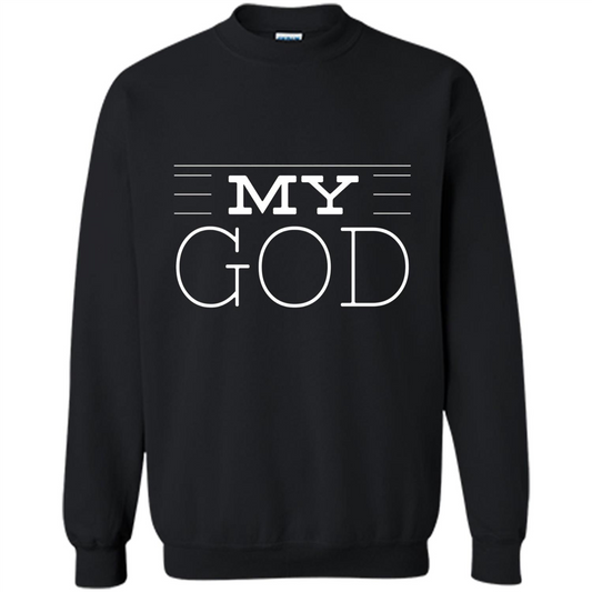 Christian T-shirt My God Black
