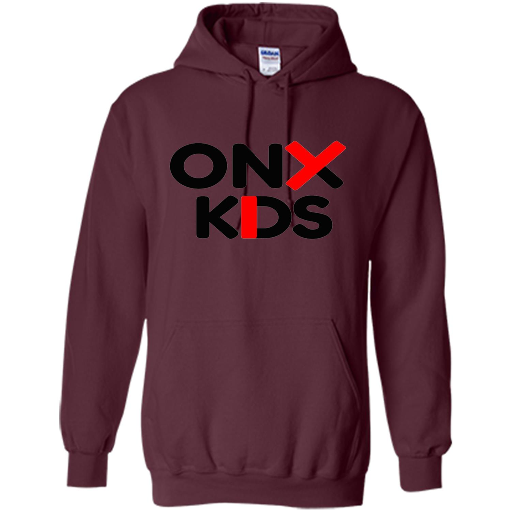 Onyx Kids Logo T-Shirt Maroon
