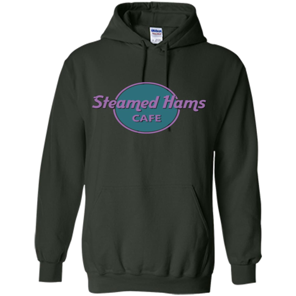 Steamed Hams Cafe T-shirt Forest Green