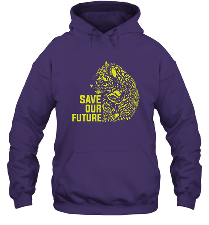 Save Our Future Wild Animals Shirt Hoodie Hoodie Purple