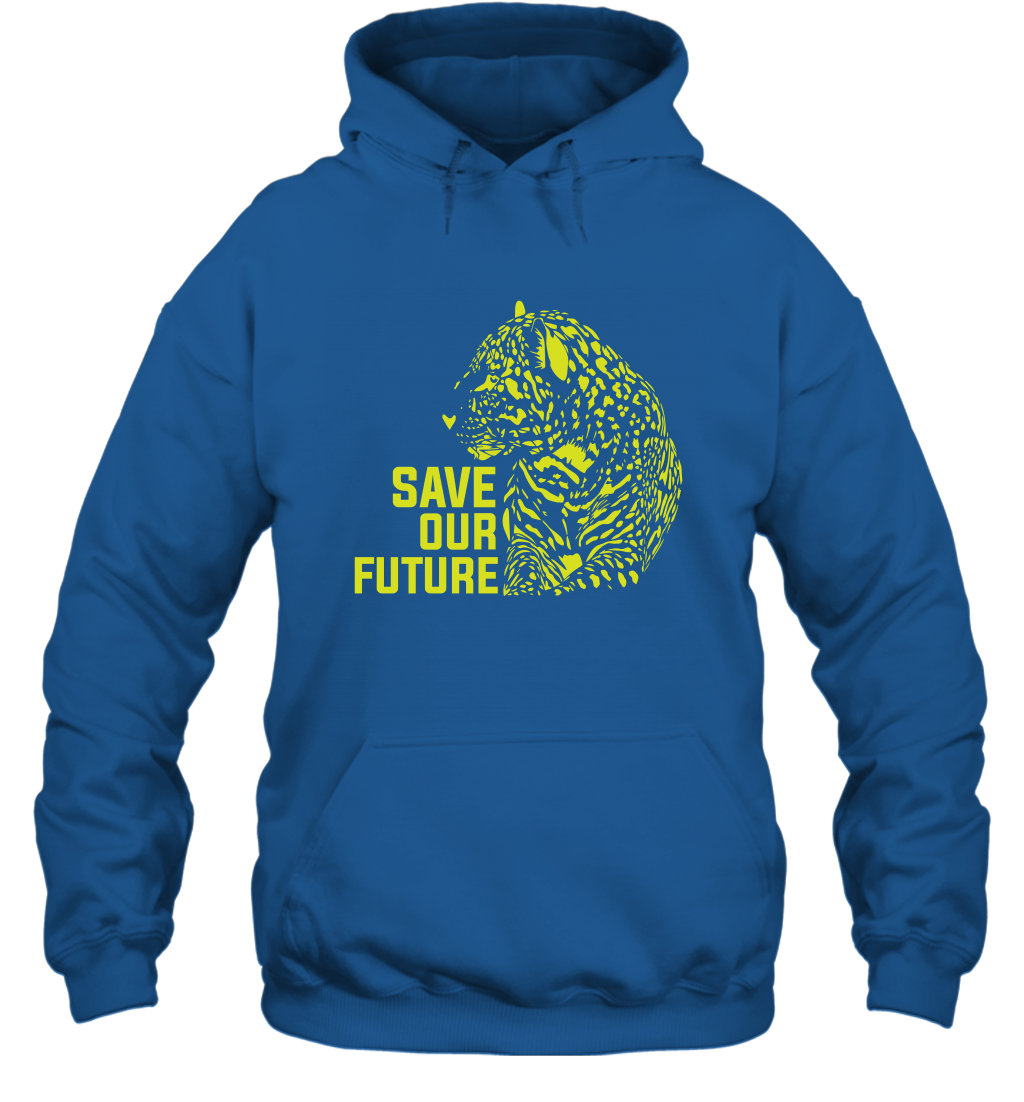 Save Our Future Wild Animals Shirt Hoodie Hoodie Royal