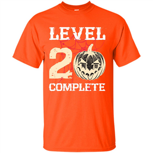 Halloween T-shirt Level 20 Complete